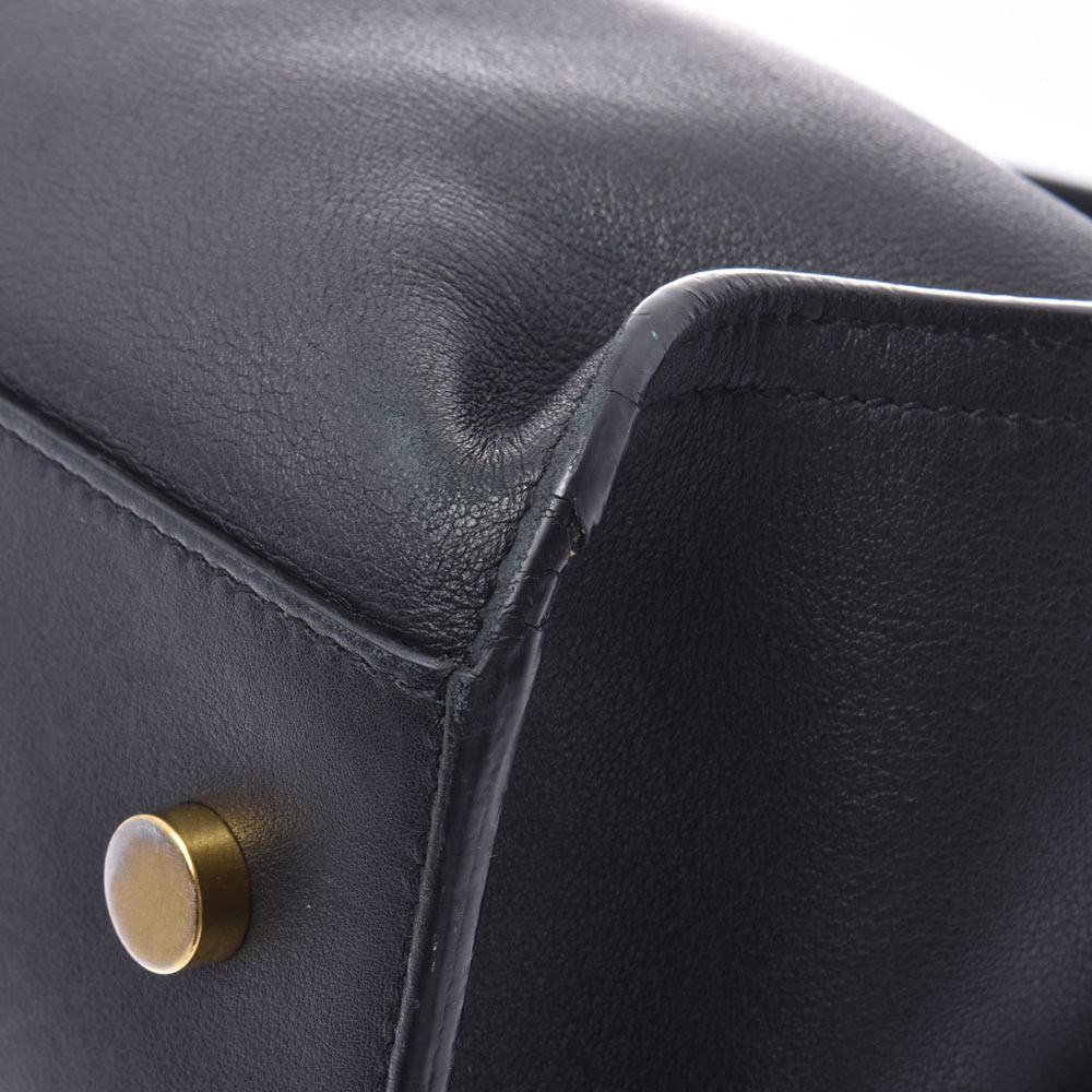 SAINT LAURENT Cabas Black Calfskin Bag - Picture 7 of 11